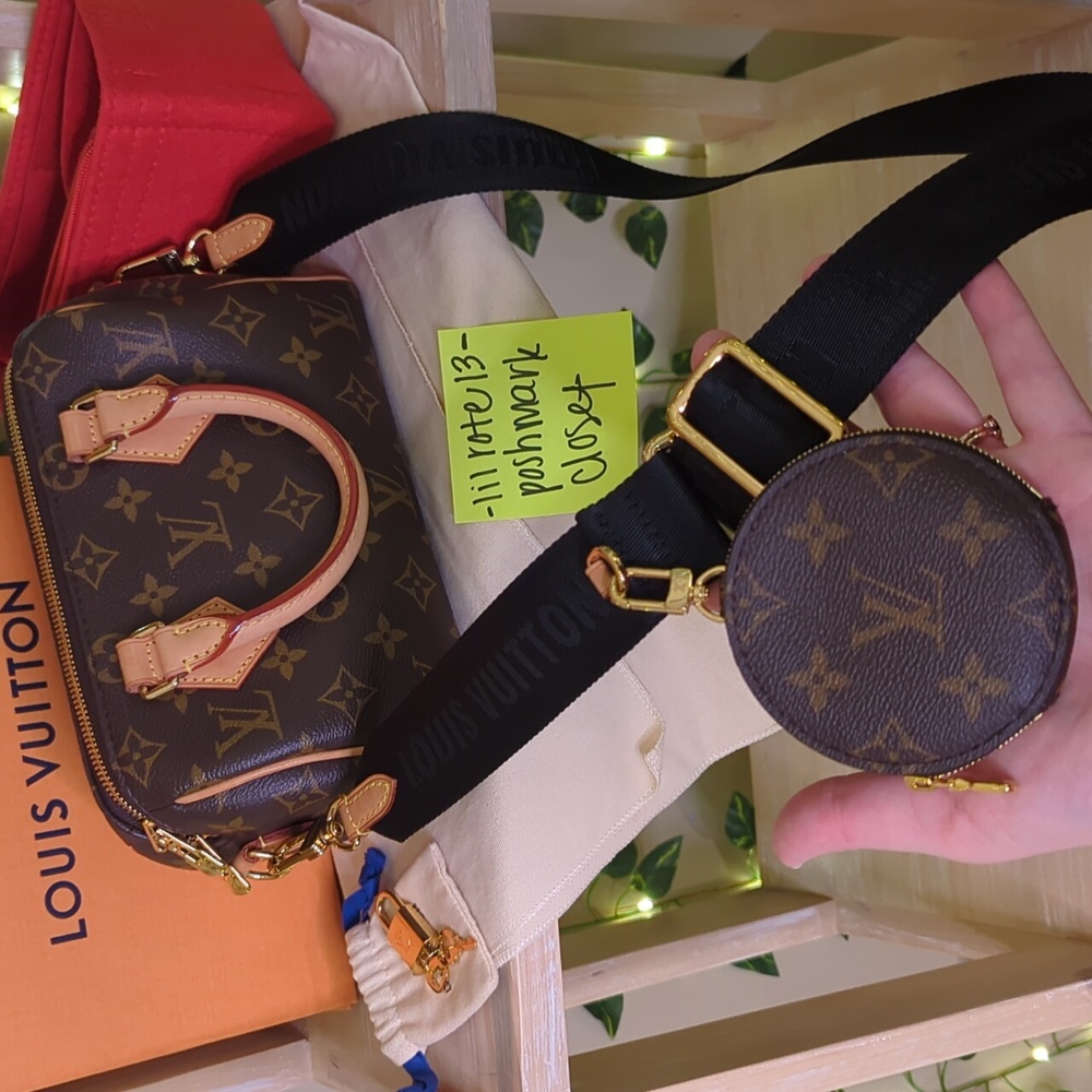 Louis Vuitton Speedy 20 Bandouliere With Strap and Coin Pouch - Picture 4 of 16